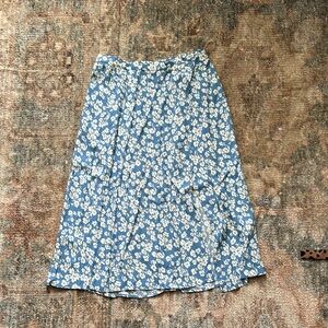 Reformation midi skirt size 10
